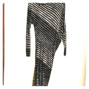 BCBGMAXAZRIA asymmetrical dress